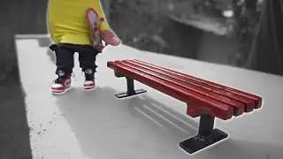 D.I.Y Iron Bench - FingerBoard Style