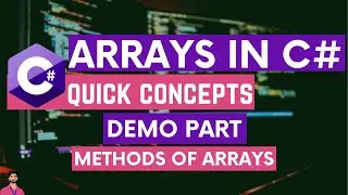 Arrays in C# | Part 3 | Demo Part | C# Quick Concepts | Hindi/Urdu || SharpScripter