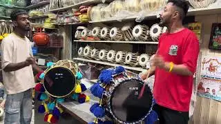 Beautiful Dhol Butterfly Desi Dhol Best Sound Punjabi Dhol In Ludhiana Prabhu Music House