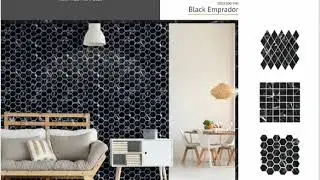 Producers Mosaic Tiles : Hexagon, Square, Diamond Mosaic Tile/ ADILACERAMIC/India/Supplier/12inx12in