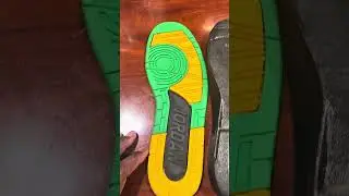 Как заменить подошву на кроссовках Jordan Doernbecher 2 #jordan #sneakers #nike #how #howto #shoe...