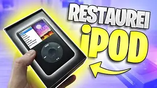 INSTALEI um SSD no iPod Classic de um INSCRITO! Upgrade de SSD e BATERIA! Será que deu bom?