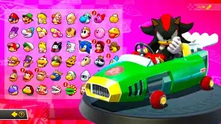 Mario Kart 8 Deluxe Omega! Custom Character! Shadow