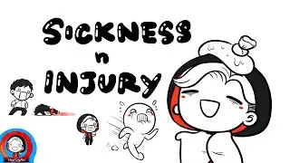 My Injuries and Being Sick while recorded this Animation |My painful injury|