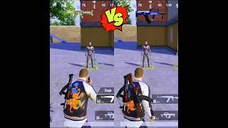 AKM vs GROZA damage test 😱🔥 #bgmi #bgmitipsandtricks #shorts