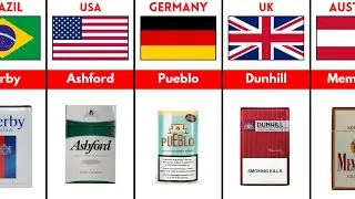 Top Cigarette Brands from Every Country &ndash; You&rsquo;ll Be Surprised Who&rsquo;s #1!