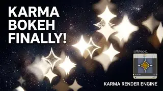 How to create custom Bokeh shapes in Houdini