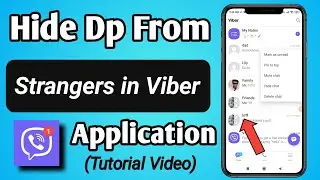 How to Hide Profile Photo From Strangers in Viber App