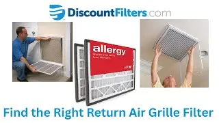 Return Air Filter Grille Filters   Find The Right Size!