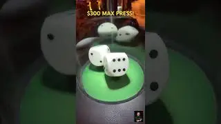 $300 MAX PRESS CHALLENGE! #entertainment #casino #crapsstrategy #bubblecraps #slot