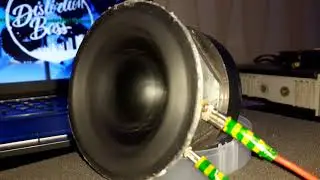 fresh built woofer maxed out with distortion bass edit