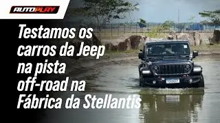 Teste na pista off-road na F&aacute;brica da Stellantis em Goiana/PE