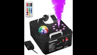 Vertical Smoke Machine with LED Lights, Disco Ball & Remote | Good or Not?