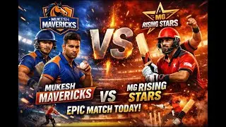 MUKESH MAVRICKS vs MG RISING STARS | MPL SEASON 02(League Matches) | Live - Garhi Malhara 12 Patth&hellip;