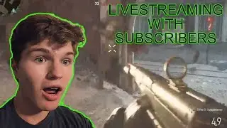 COD WW2 LIVE W/ SUBSCRIBERS  (Chill Stream, Come Chat)