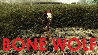Skyrim Special Edition  Mod Review Bone Wolf (Creation Club)