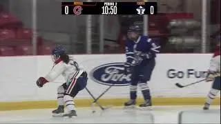 Toronto PP, Shiann Darkangelo one-timer - which Brittany Howard deflects