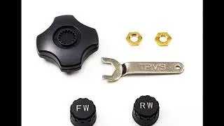 PA BLE TPMS Motorcycle Tire Pressure Monitoring System Phone APP Bluetooth 4.0 機車 胎壓檢測器