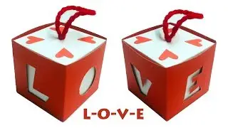 Love Box Card | Greeting Cards Latest Design Handmade | Gift Box Ideas | Box Greeting Card | #120