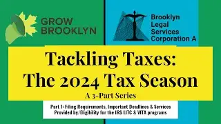 Tackling Taxes: The 2024 Tax Season Part 1