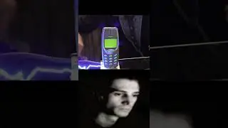 Charging a Nokia with 1 Million Volts #shorts  #electricity  #nokia  #ytshorts