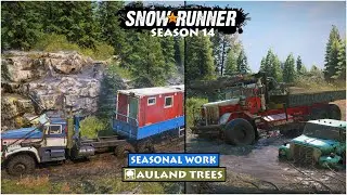 SnowRunner : Sezonul 14 | Seasonal Work | Austria | Auland Trees