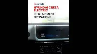 How the Infotainment Works in the Creta Electric