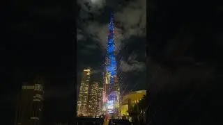 Burj Khalifa Dubai laser and light show 2026 | The city of lights #travel 