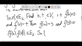 Show that isomorphism of simple graphs is an equivalence relation.