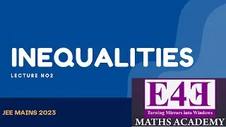 INEQUALITY JEE MAINS🔥\ INEQUALITY OF MODULUS FUNCTIONS\ INEQUALITY OF QUADRATIC EQUATIONS\ E4E