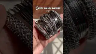 #meeshofind#smallbusiness#silver#unboxing#unboxingdude#shortfeed#feedshorts#affordable#bangles