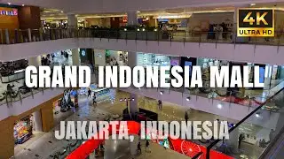 Walking Tour Grand Indonesia Mall 4K | Jakarta City Walk