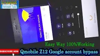 Qmobile Z12 Google account bypass || Trick 2018 Easy Way 100%Working by khawar Mobile Tips
