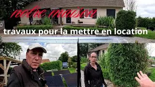 ep1 Préparer notre Maison à la Location : Installation de Panneaux Solaires et Entretien du Jardin !