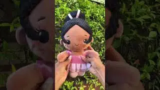 Amazon Finds Under $25 Unboxing Cute Ballerina Plush Doll - African American Dolls For Kids