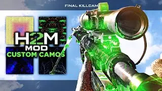 HOW TO GET CUSTOM CAMOS on the H2M MOD! (Camo Pack + Tutorial)