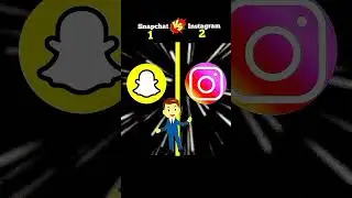 Snapchat Vs Instagram❓||#shorts #shortsfeed