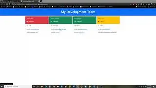 Node.js team generator app