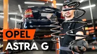 Så byter du fjädrar bak på OPEL ASTRA-G CC 1 (F48_,F08_) [GUIDE AUTODOC]