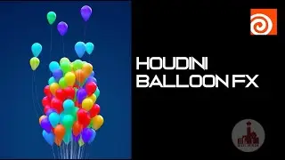 HOUDINI:  Houdini Balloon FX #houdini, #vfx, #simulation