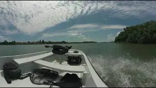 Video 360, barca Hiros Yacht Kingfisher 520 in Delta Dunarii!