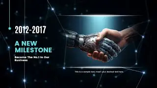Free Technology Business Company History Timeline Introduction Presentation Slideshow Video-FlexClip