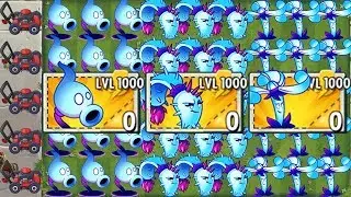 All Shadow Plants LEVEL 1000 Power-Up! in Plants vs Zombies 2 (PvZ 2 Gameplay All Plants)