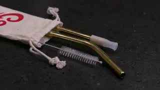 Hoover Stainless Steel Straw Set