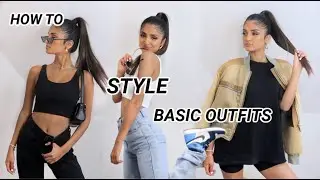 HOW TO STYLE BASIC OUTFITS: MODEL OFF DUTY LOOK Ad | Kim Mann