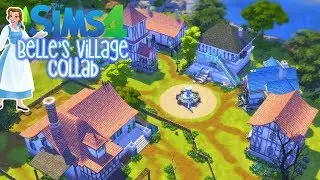 THE SIMS 4- BELLE'S VILLAGE/ COllAB WITH CRISTEY SIMS| SPEED BUILD