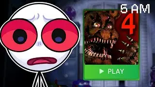 I Played FNAF 4 for the First Time (Full Game)
