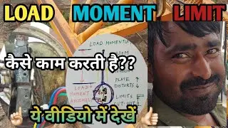 Load Moment Limit Switch | मोमेंट लोड स्विच कैसे काम करती है? | Tower Crane Moment Limit Working
