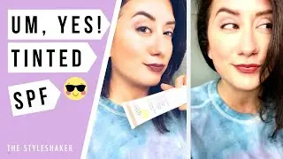 Honest Review of the JUICE BEAUTY SPF TINTED MOISTURIZER | Demo, Cleaner Beauty Guide