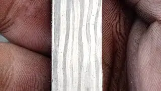 Integral Keyhole Damascus Knife Pt 1